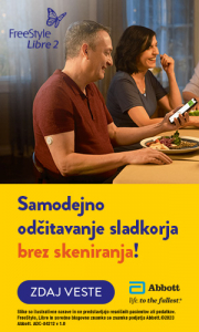 PR – Sistem FreeStyle Libre 2 omogoča samodejno odčitavanje sladkorja v krvi – Abbott