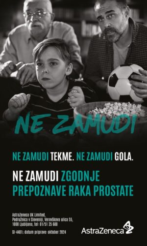 ZAKUP – Rak prostate se večinoma odkrije zgodaj – AstraZeneca