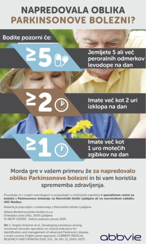 ZAKUP – Parkinsonova bolezen vpliva tudi na spanje – Abbvie